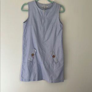Like new Paddo to Palmy blue and white stripped shift dress.  Size 1